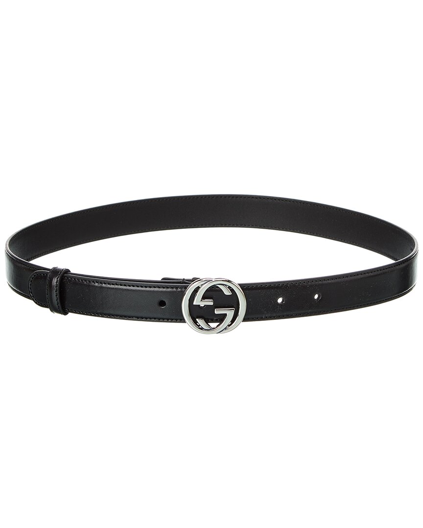 Gucci Double G Leather Belt