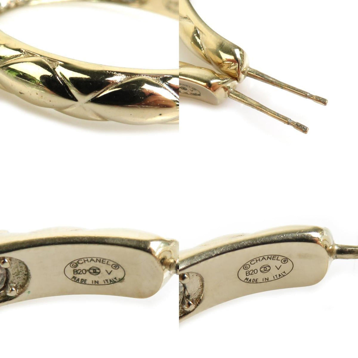 Top Quality Chanel Matelasse Earrings