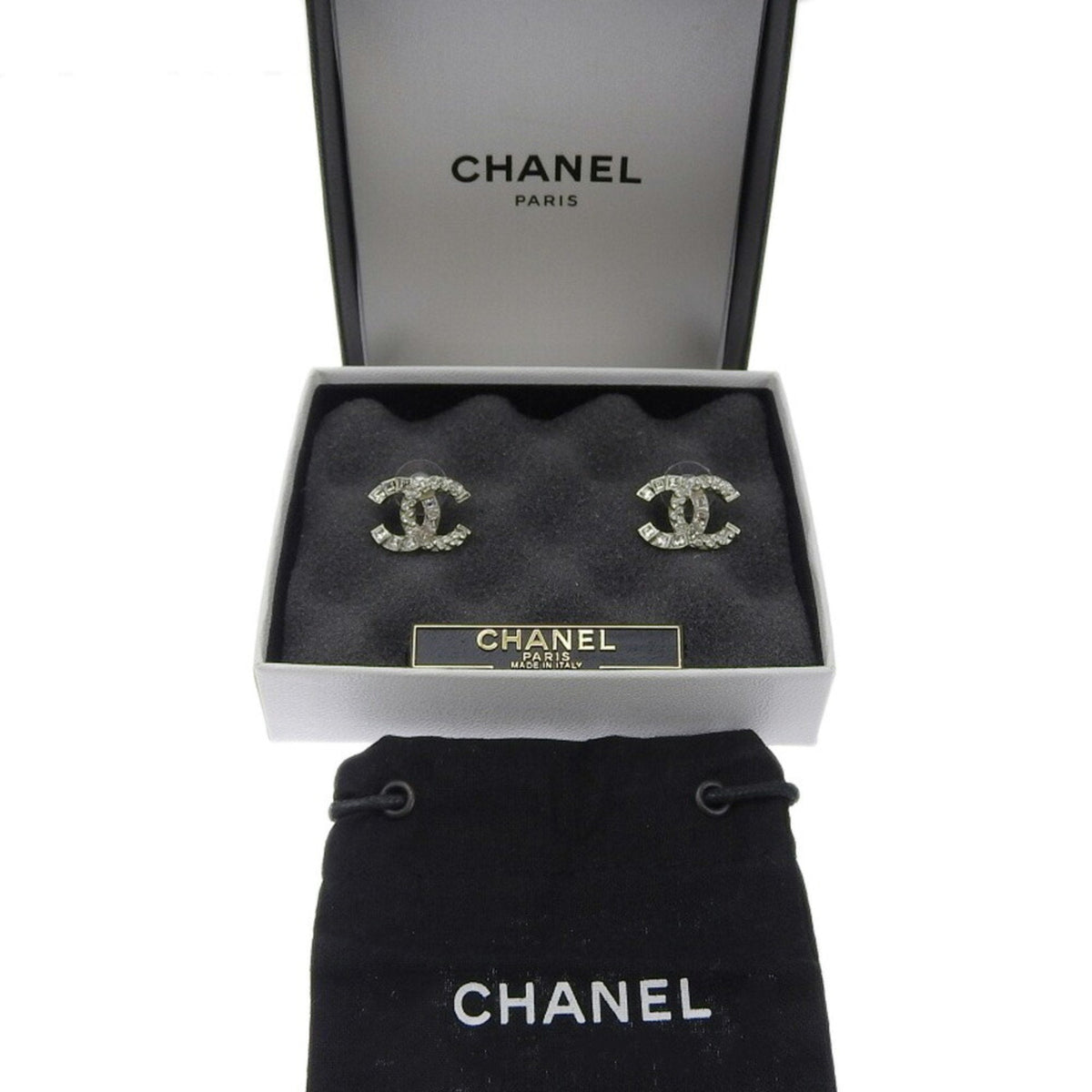 Top Quality Chanel Logo CC Earrings