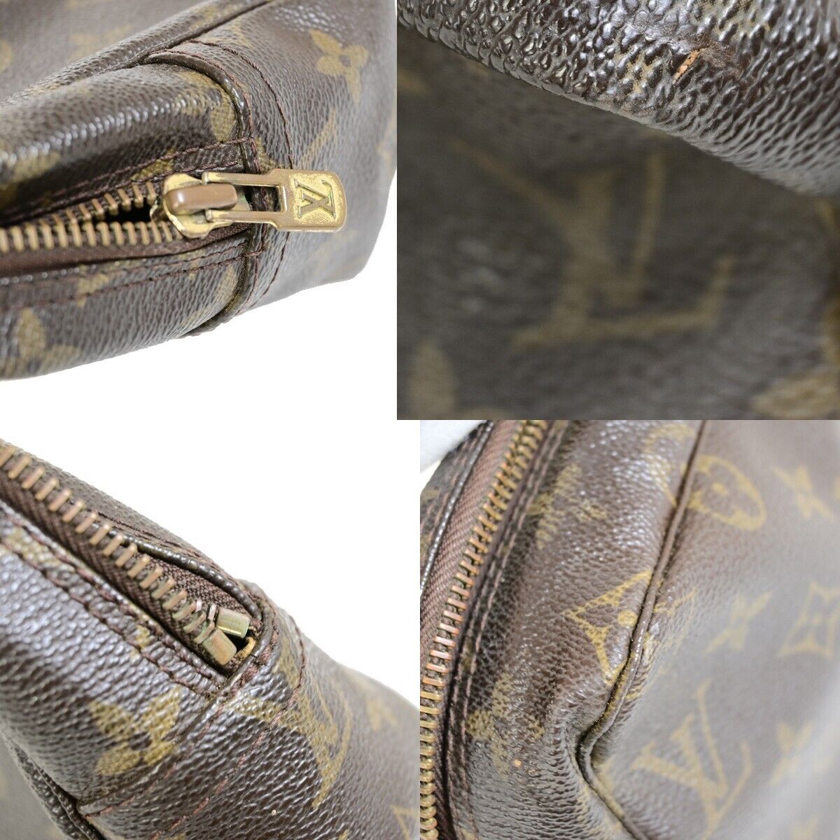 LOUIS VUITTON Trousse Toilette 28 Clutch Bag