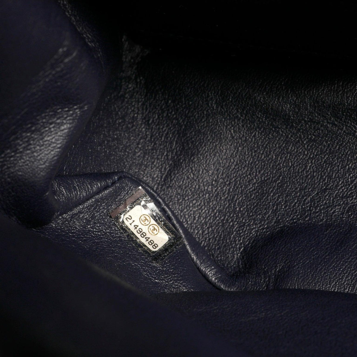 Chanel Navy Caviar Jumbo Classic