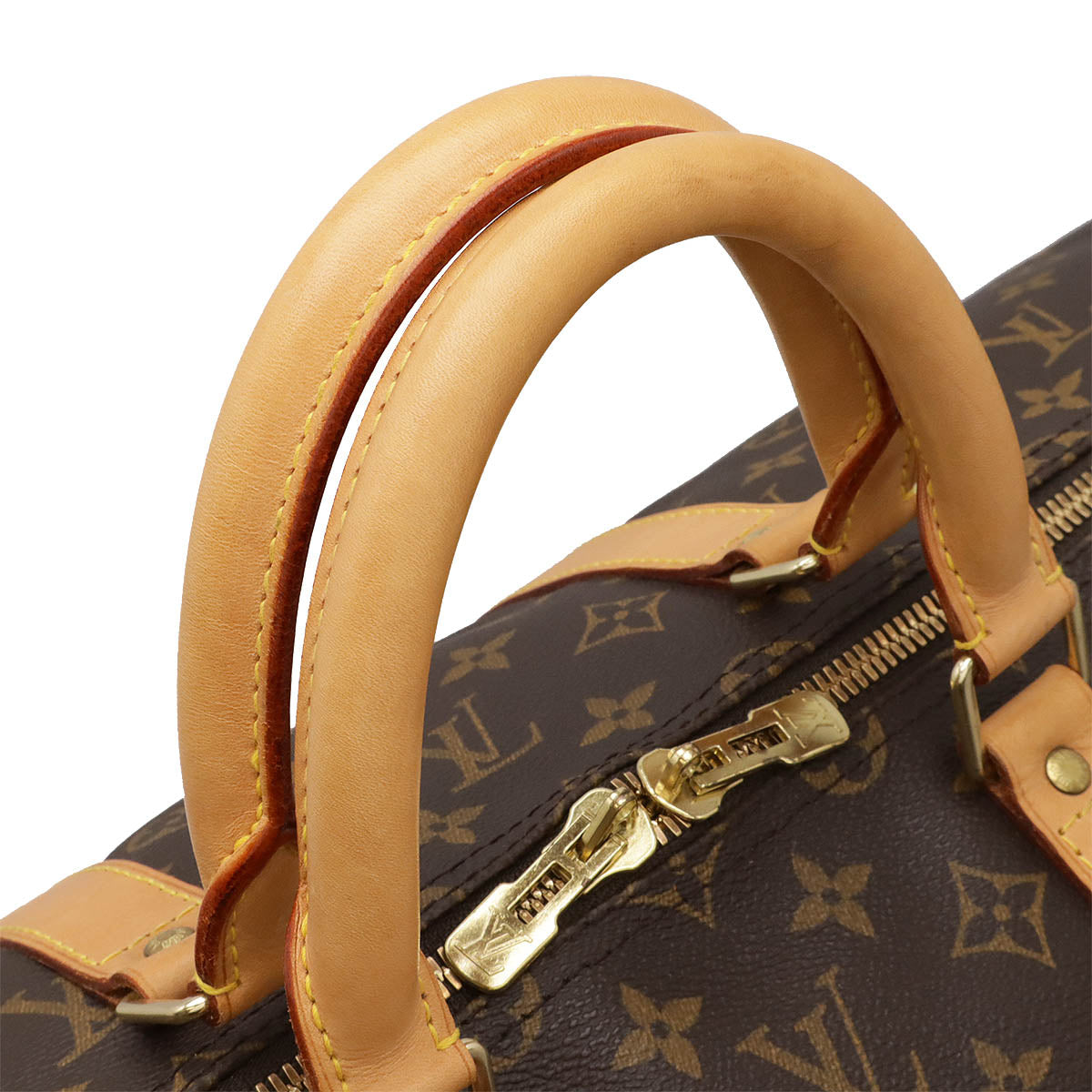 Louis Vuitton Monogram Keepall Bandoulière 55 Boston Bag