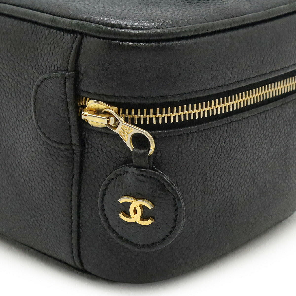 Chanel Coco Mark Caviar Skin Vanity Bag