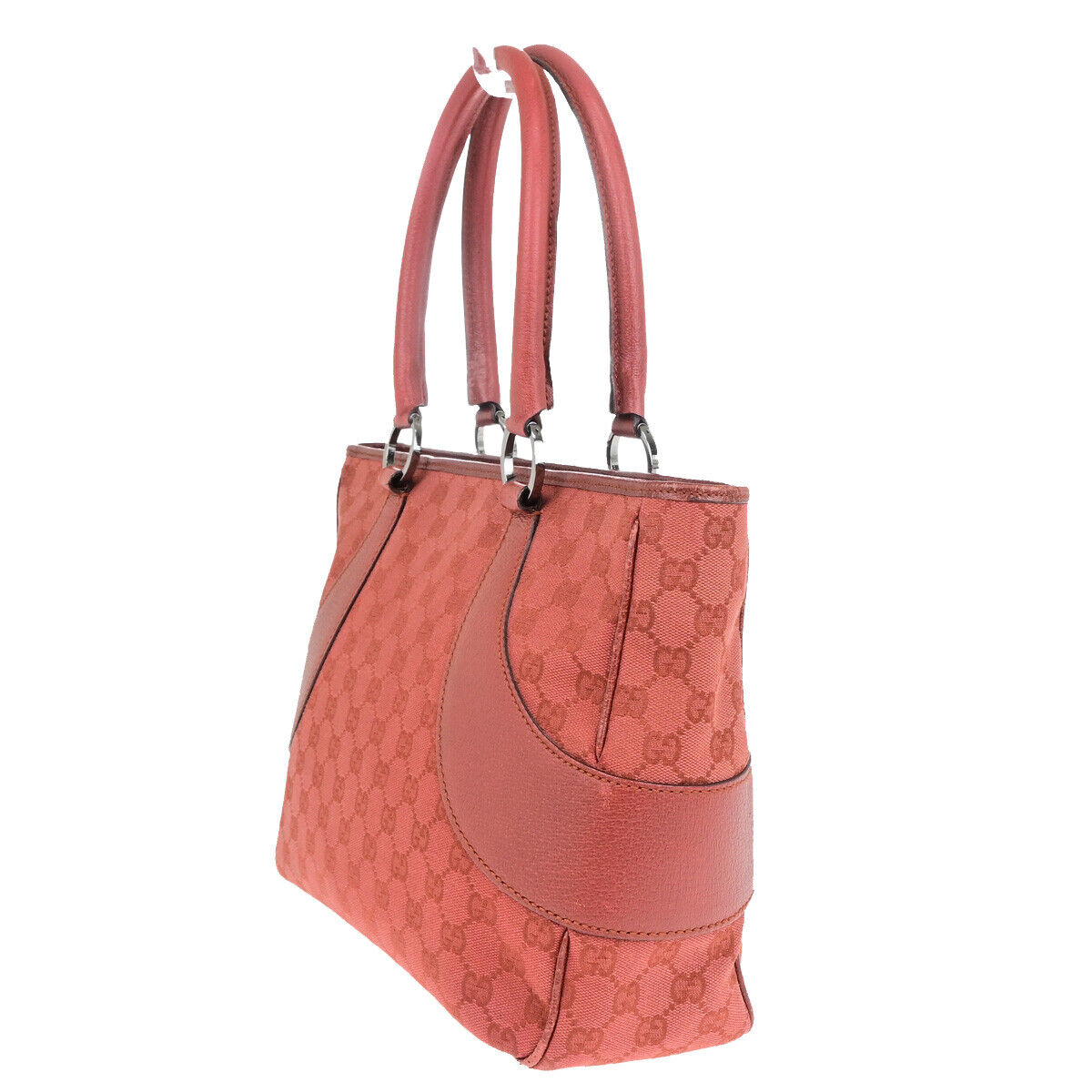 Gucci Guccissima Orange Canvas Handbag