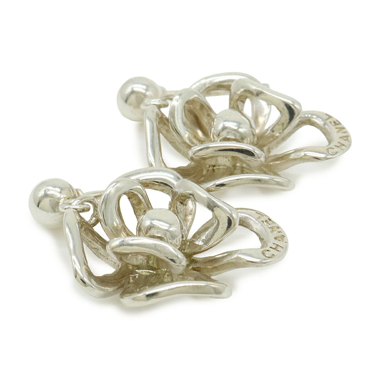 Chanel Camellia Earrings