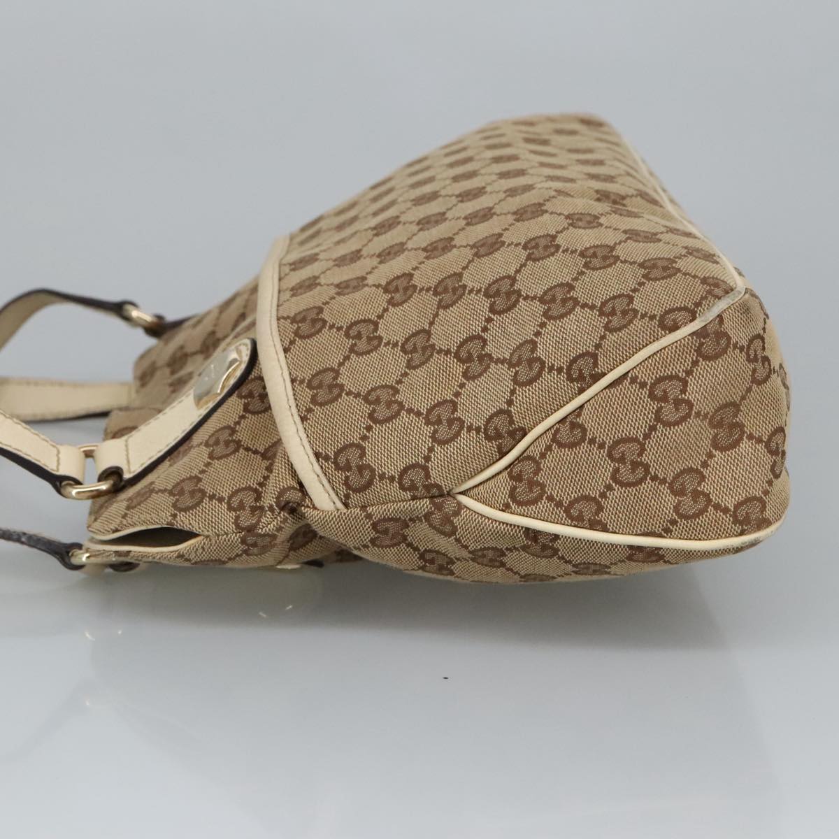 Gucci Beige Canvas Tote Bag