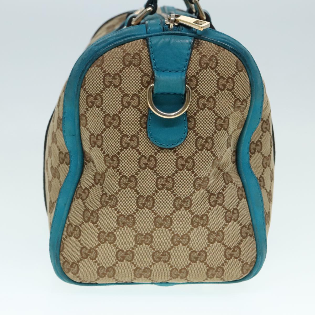 Gucci Web Beige Canvas Travel Bag