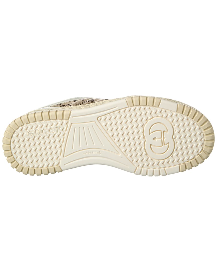 Gucci Re-Web Gg Canvas & Leather Sneaker