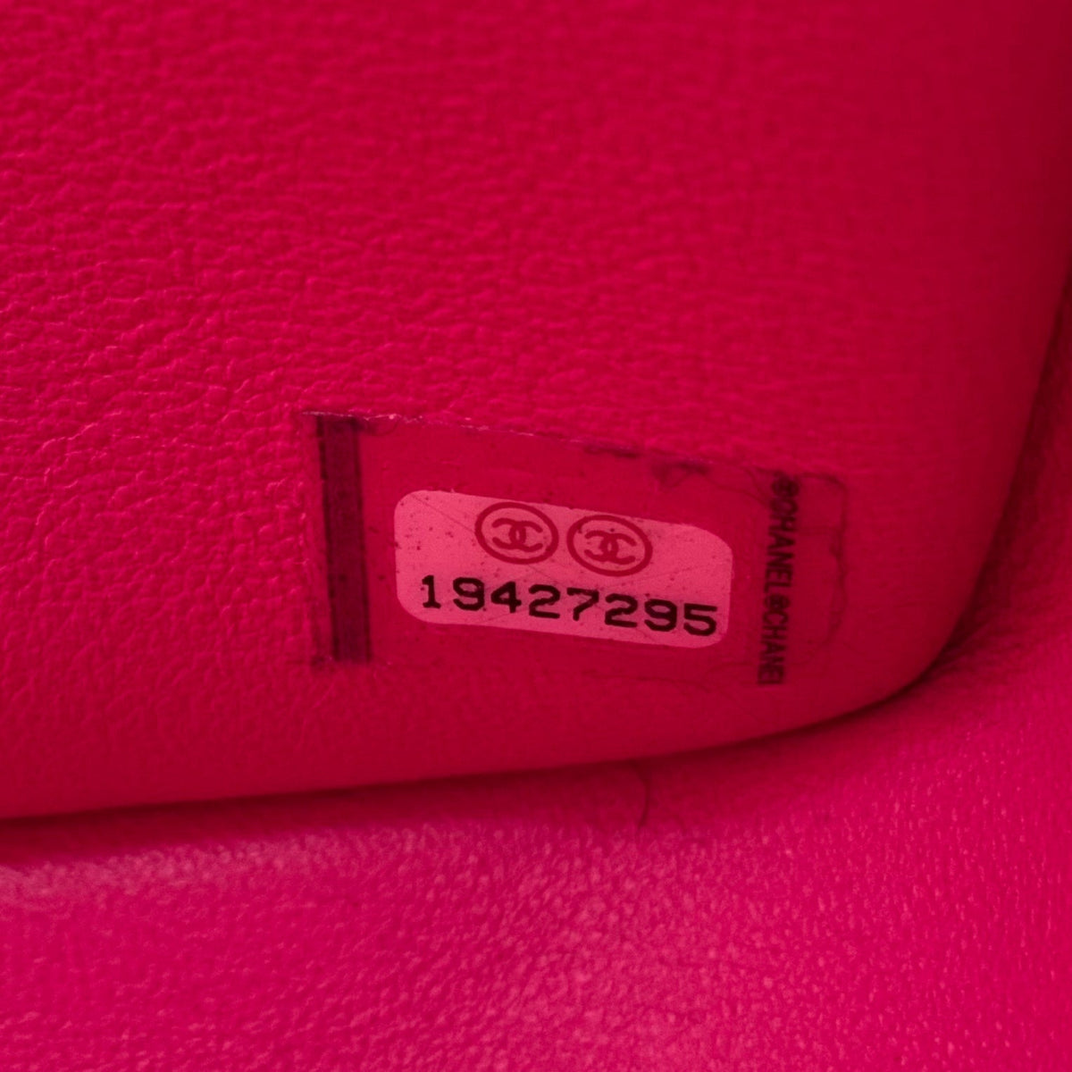 Chanel Pink Quilted Lambskin Leather Jumbo Classic Double Flap Bag