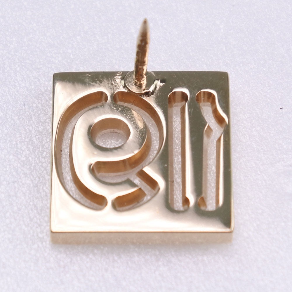 Chanel CHANEL .19 Brooch Pin Brochure G Line Stone Gold 4.1g No.19 【 Secondary】