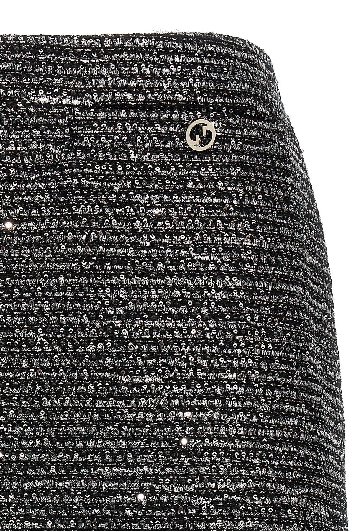 Gucci Women Lamé Tweed Skirt