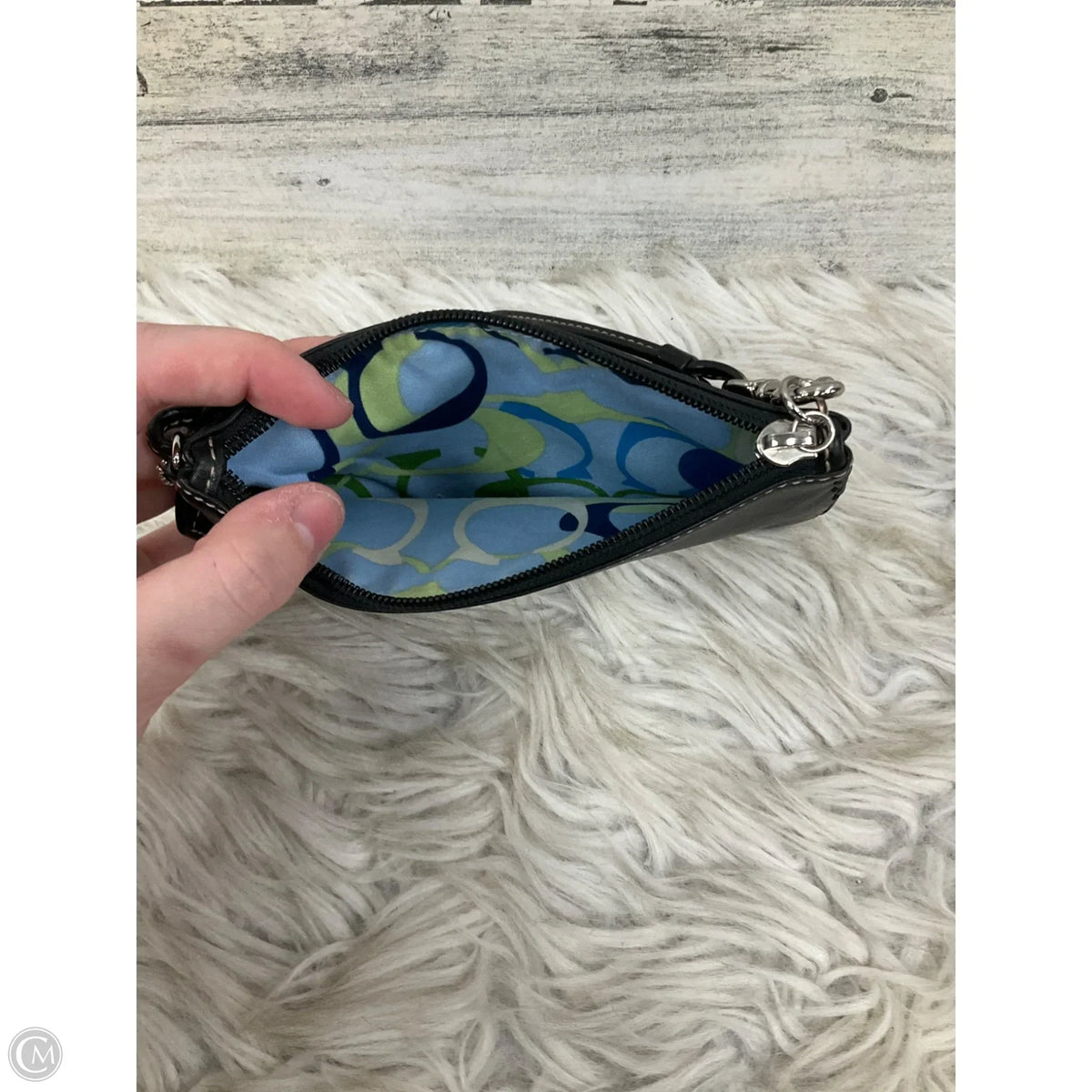 Wristlet Designer By Coach, Size: Medium