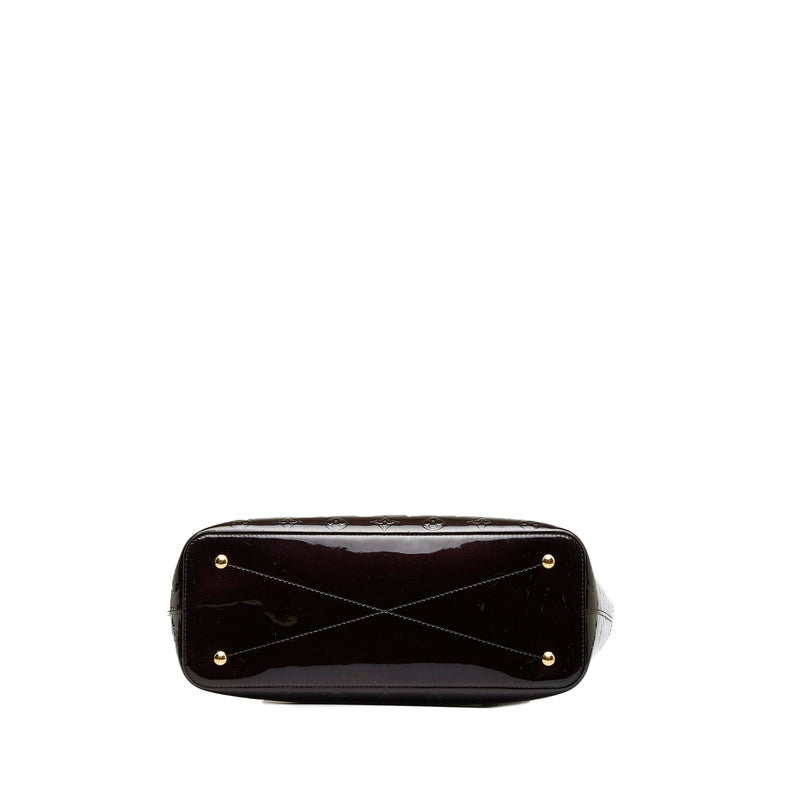 Louis Vuitton Monogram Verney Long Beach MM Tortoise Bag M90475 Amarant Pearl Patent Leather Louis Vuitton