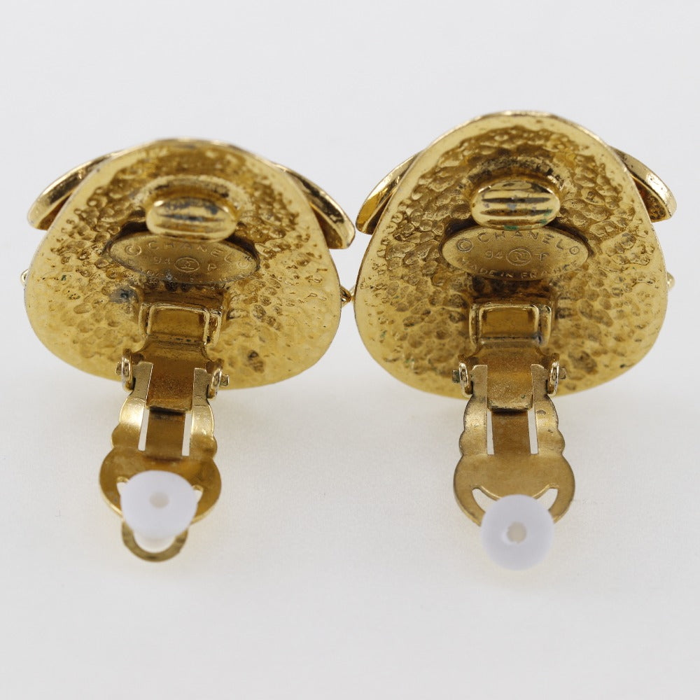 Chanel Chanel Coco Mark Earring Vintage G 94P 25.6g Coco Mark