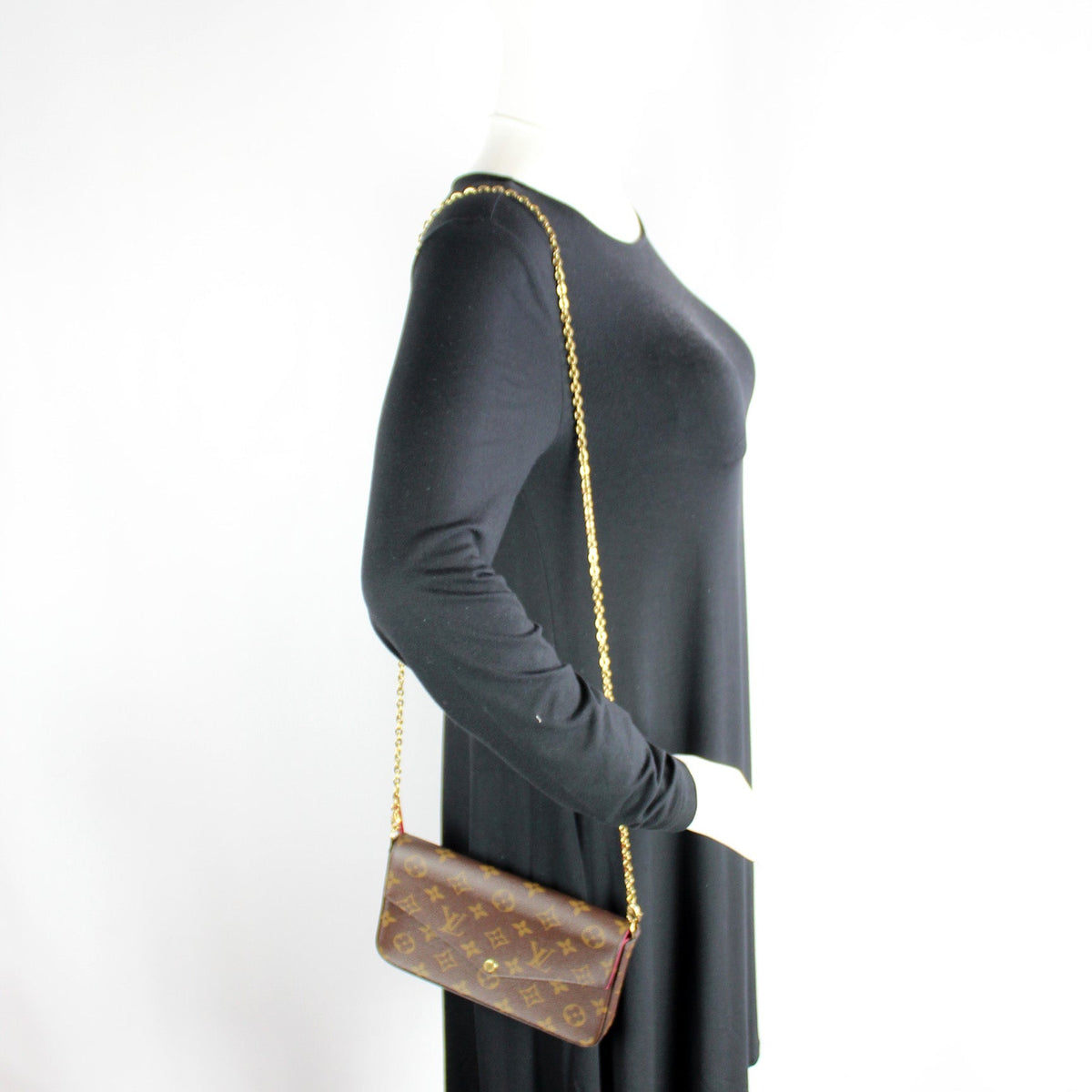 Pochette Felicie Monogram
