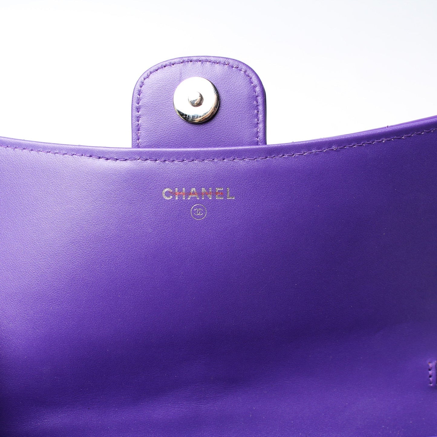 Chanel Classic Clutch W/ Chain Patent 21M
