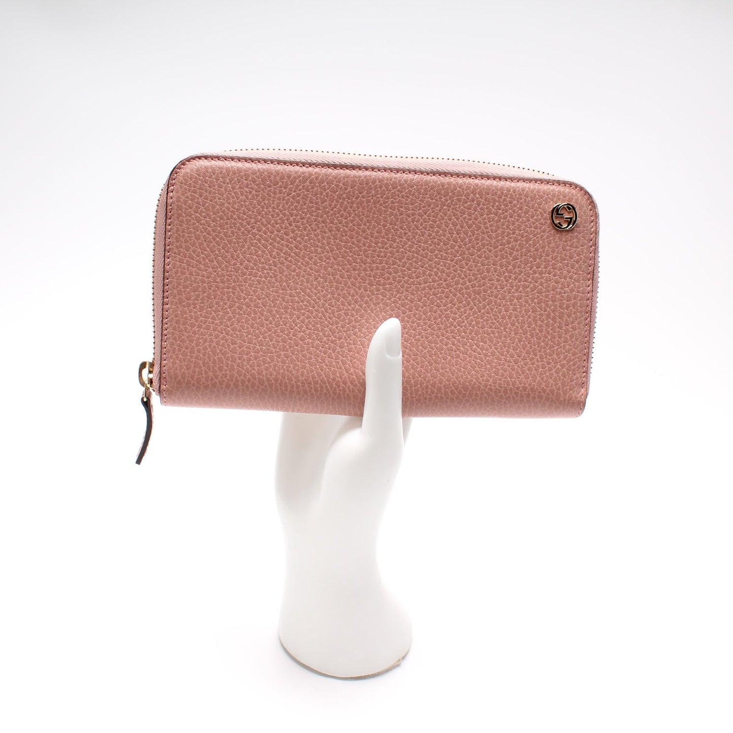 Interlocking G Zip Around Wallet