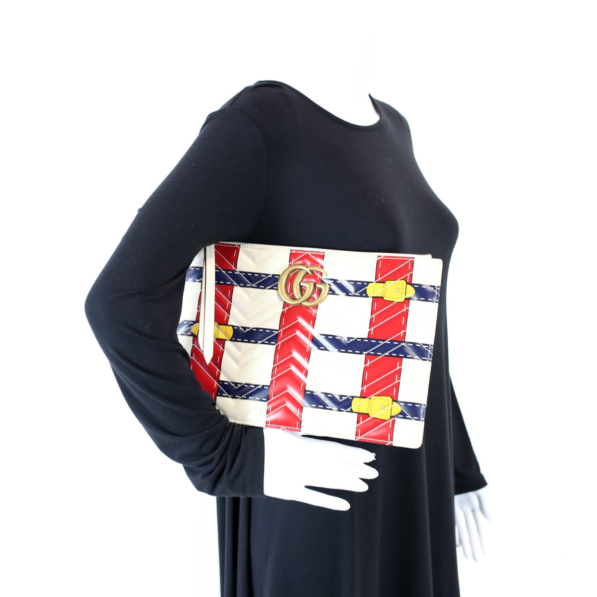 GG Marmont Trompe L'Oeil Pouch