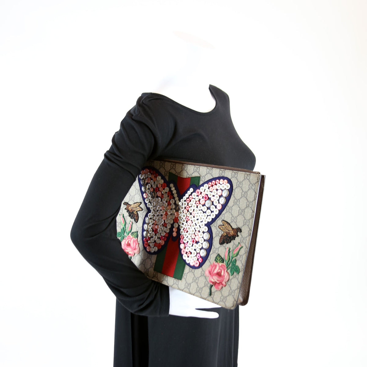 GG Supreme Butterfly Pouch
