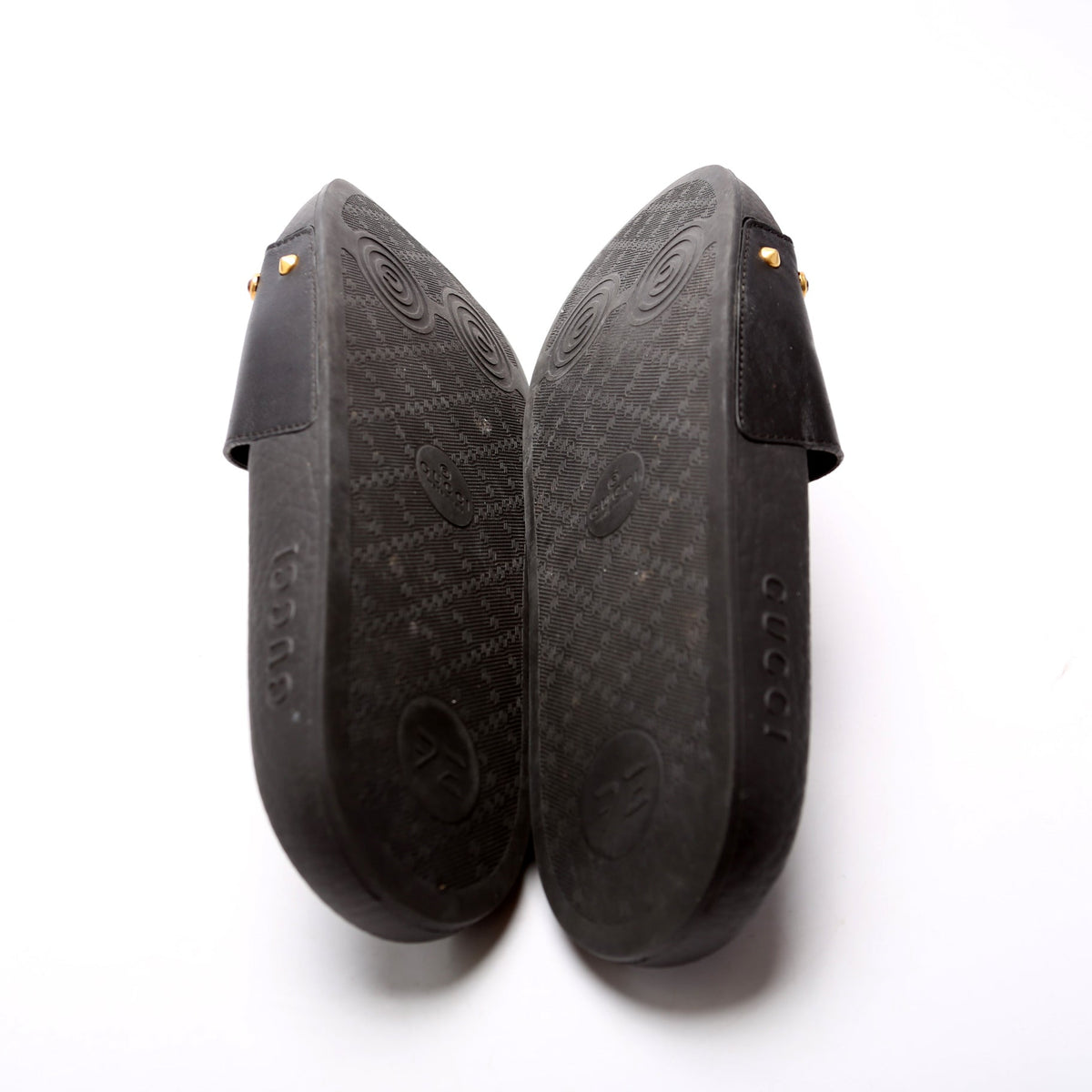 Rainbow Heart Pursuit Calfskin/Rubber Slides Size