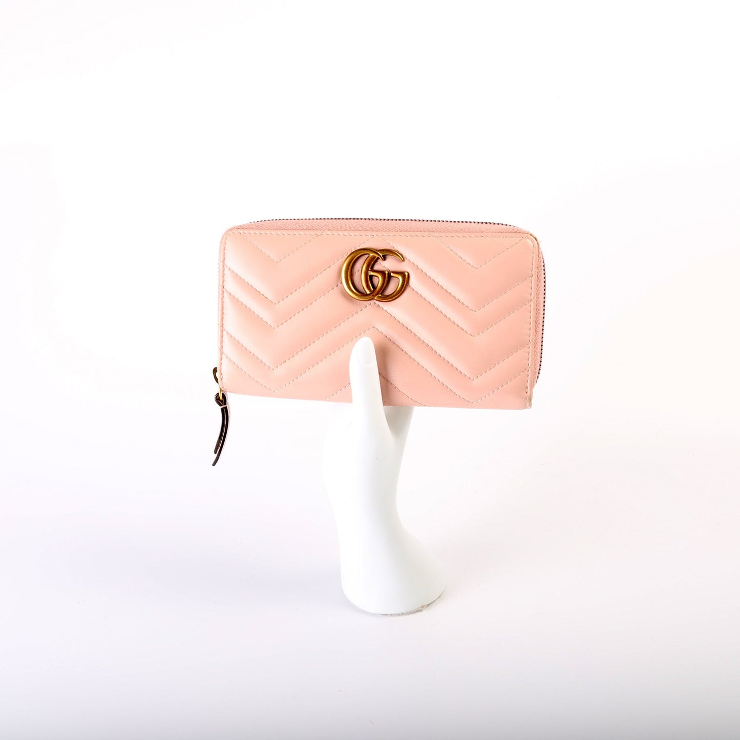 GG Marmont Zip Around Wallet