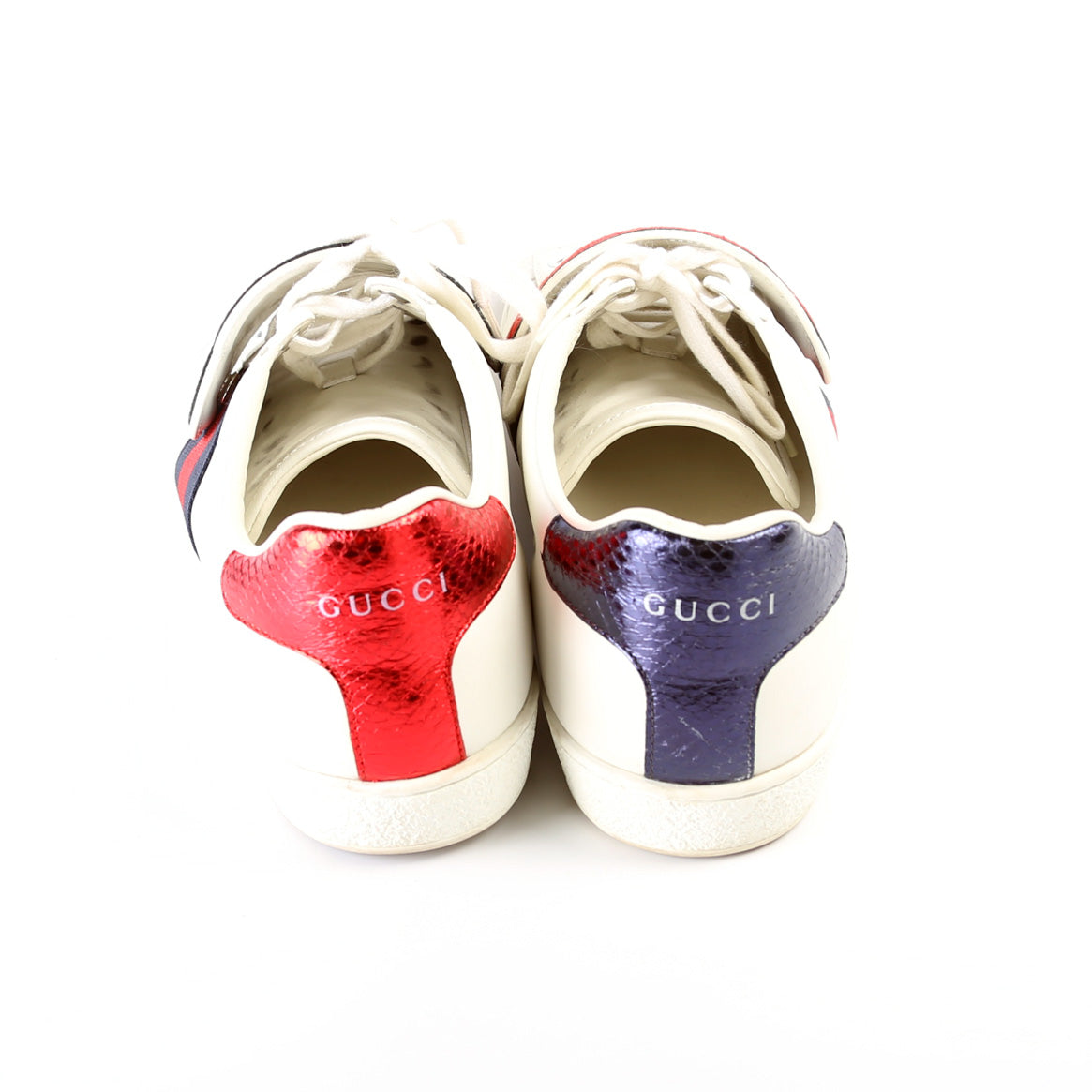 Gucci Ace Web Sneakers Size .