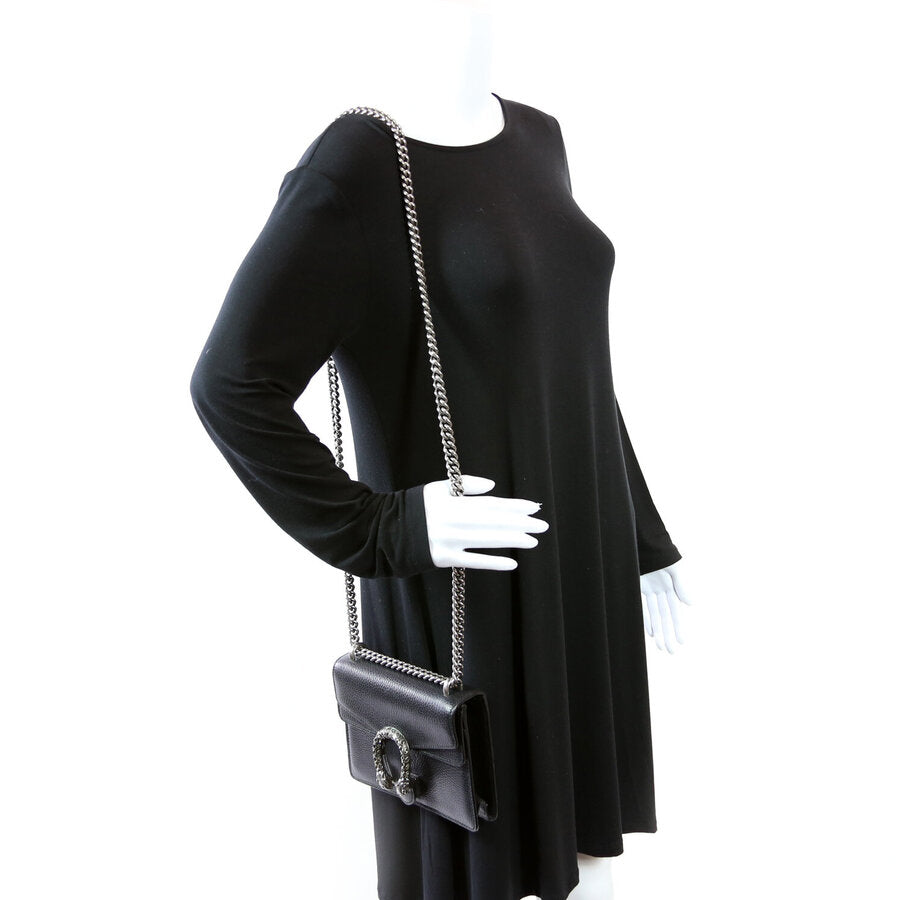 Dionysus Leather Shoulder Mini