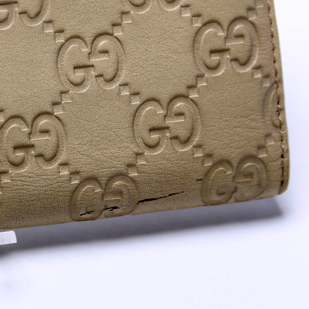 Gucci Guccissima Continental Flap Wallet