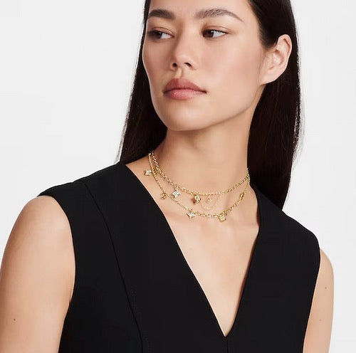 JW833 Blooming Strass Necklace