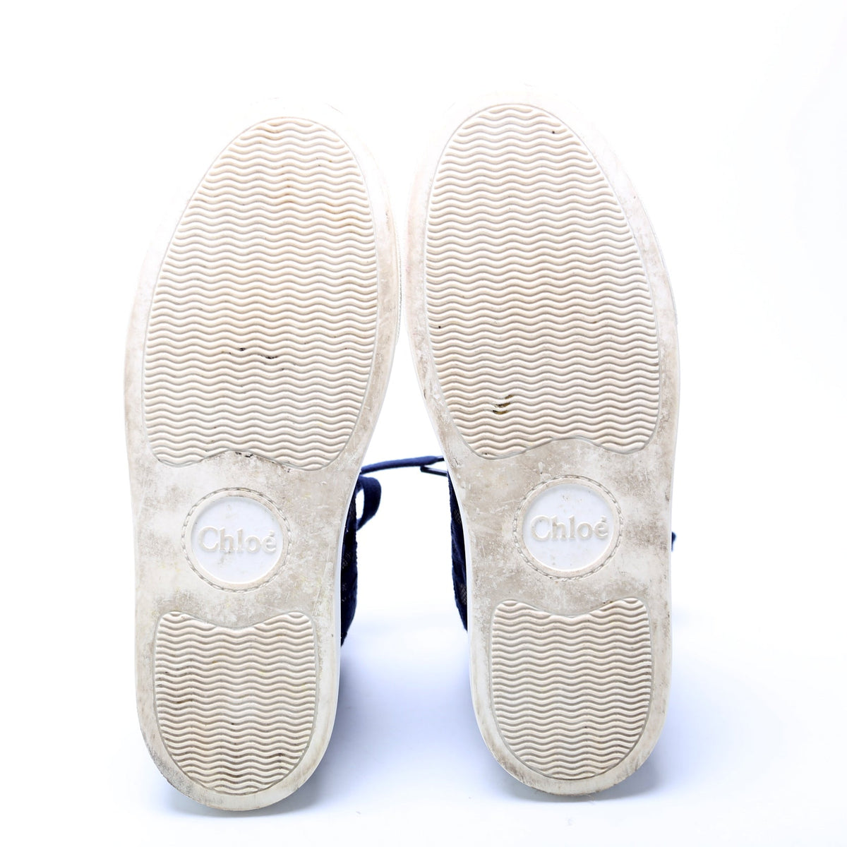 Lauren Lace Hightop Sneakers Size 39