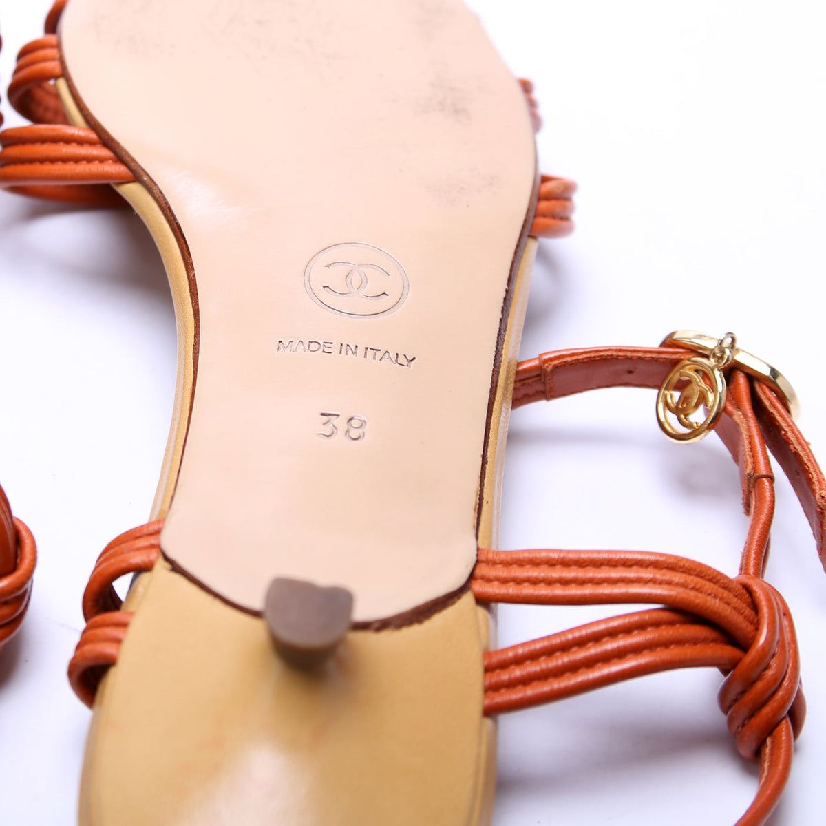 Charm Sandals Size 38
