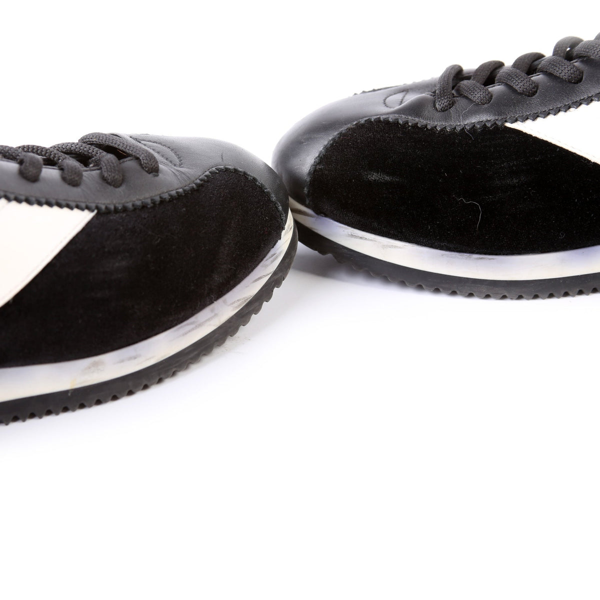 Logo Leather Sneakers Size 40