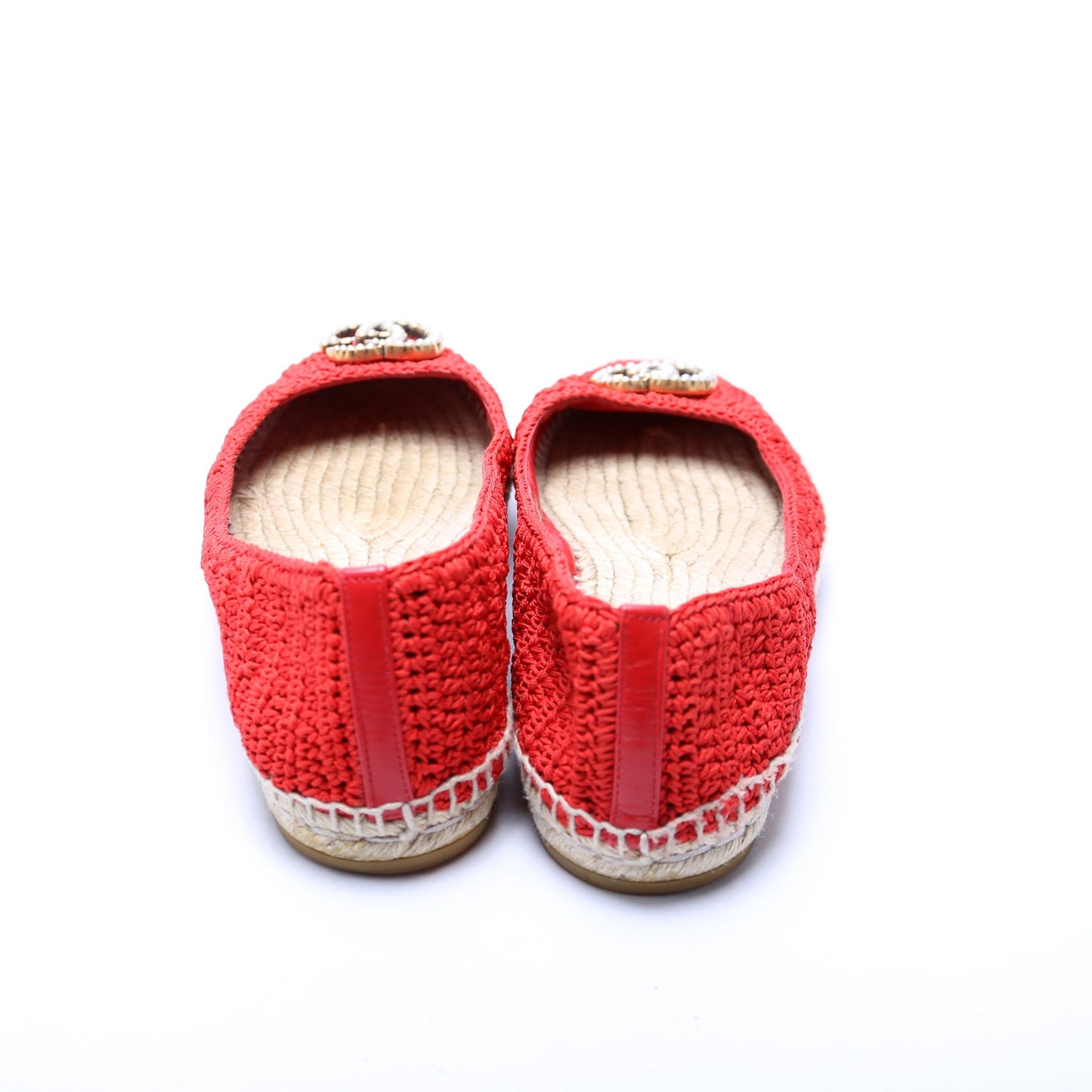 Gucci GG Pearl Espadrilles Size