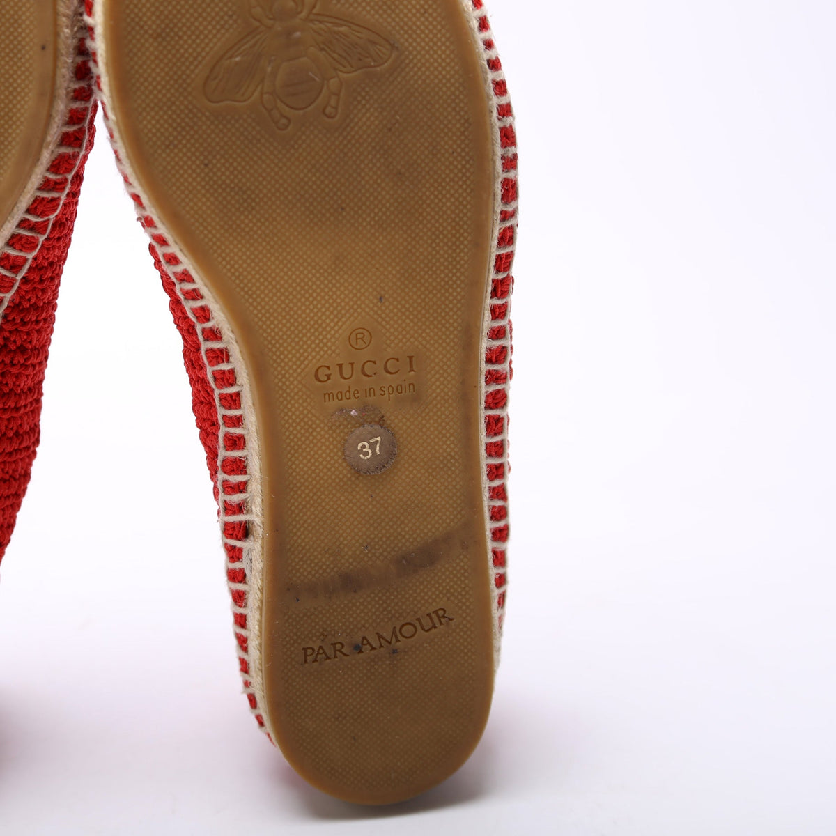 GG Pearl Espadrilles Size
