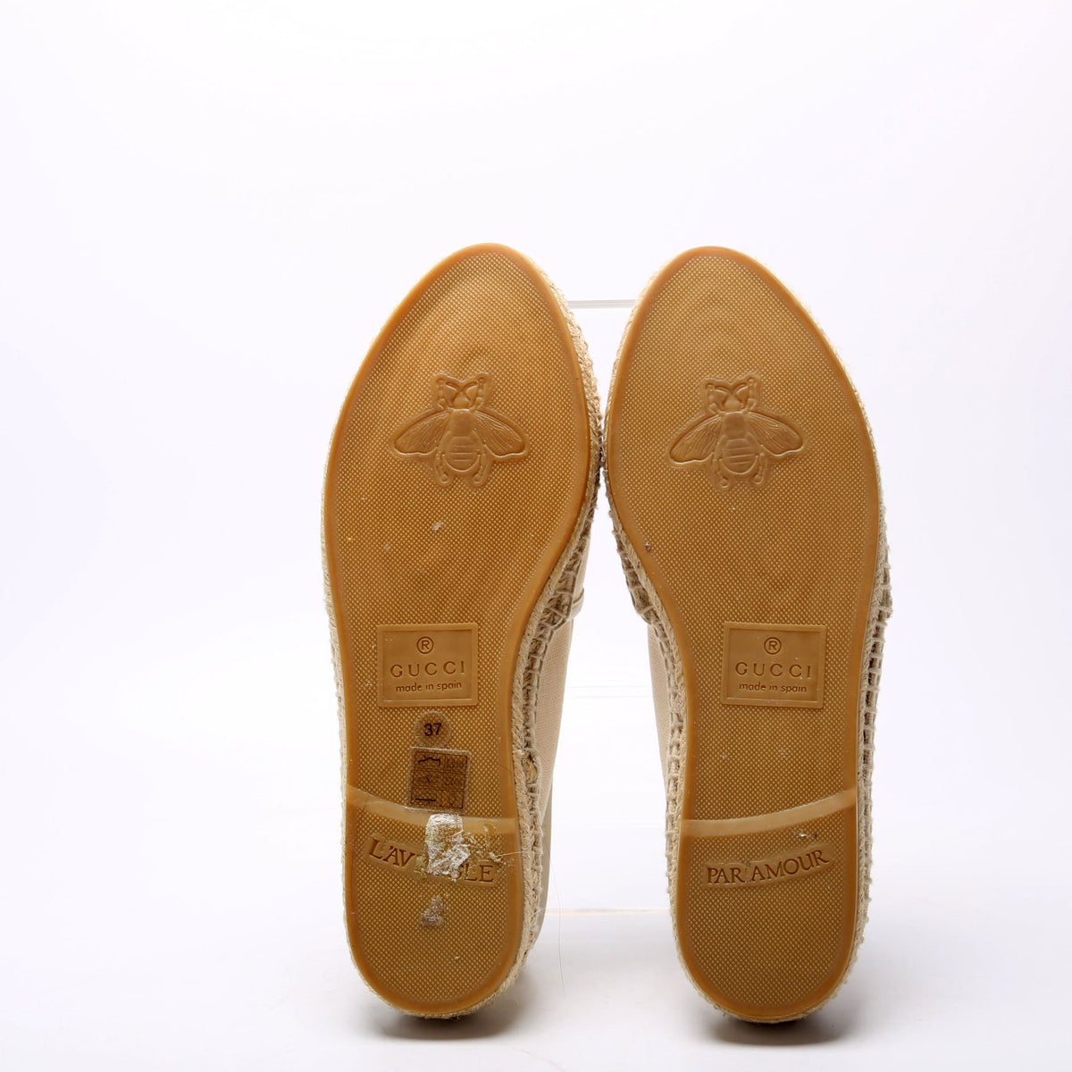 GG Logo Espadrilles Size
