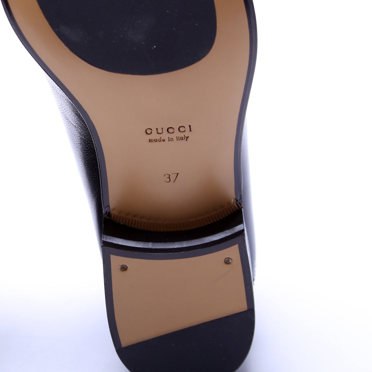 Horsebit Mid-Heel Loafers Size