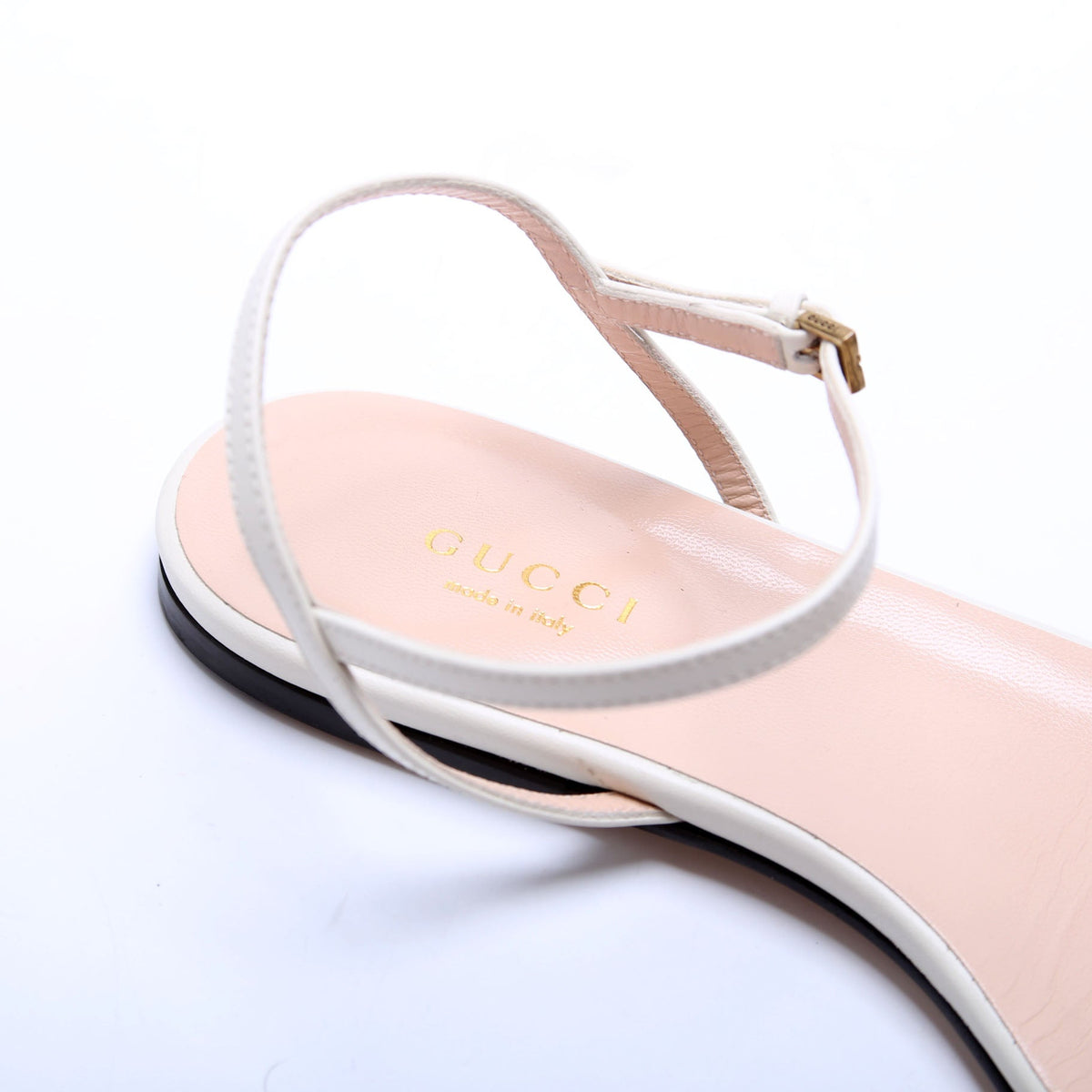 Marmont Ankle Strap Flat Sandals Size