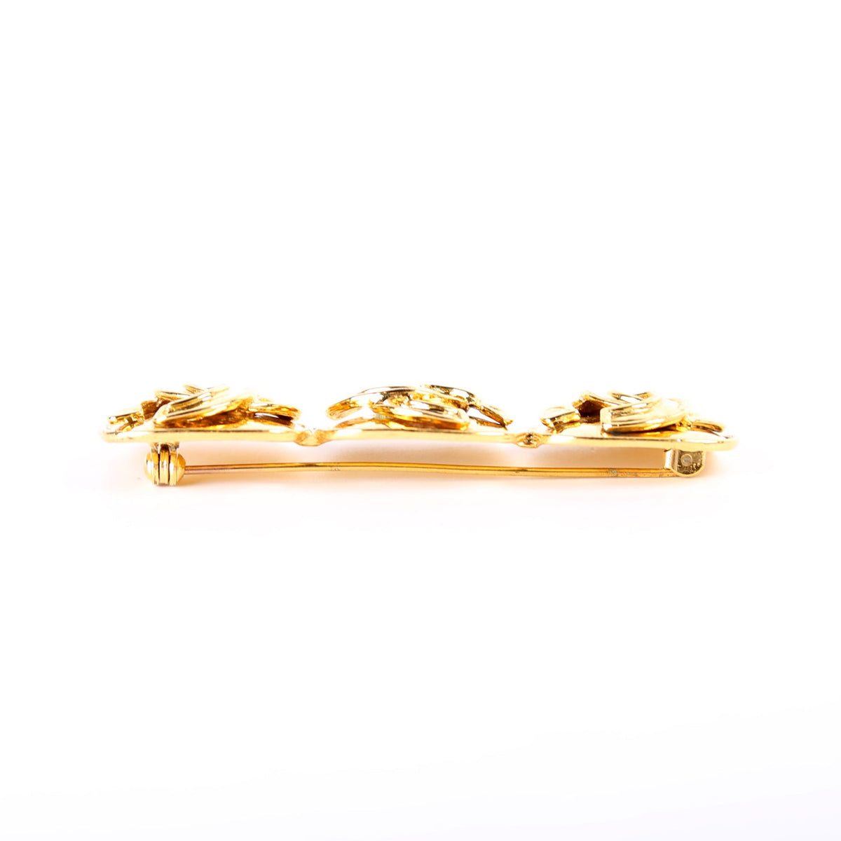 CC Triple Square Brooch