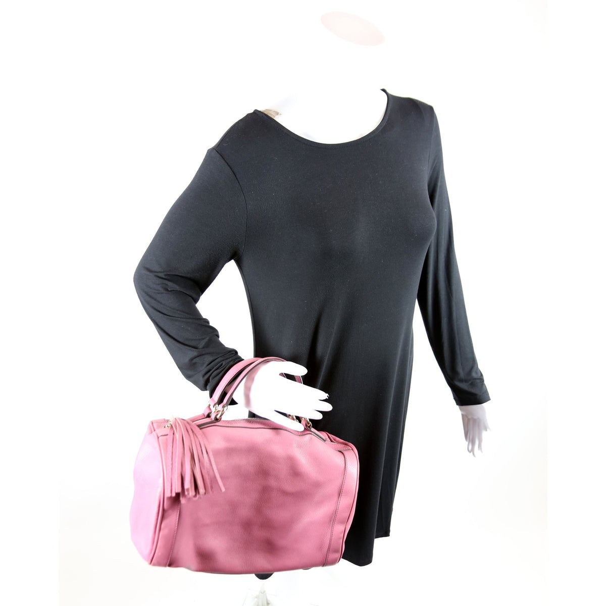 Soho Leather Boston Bag