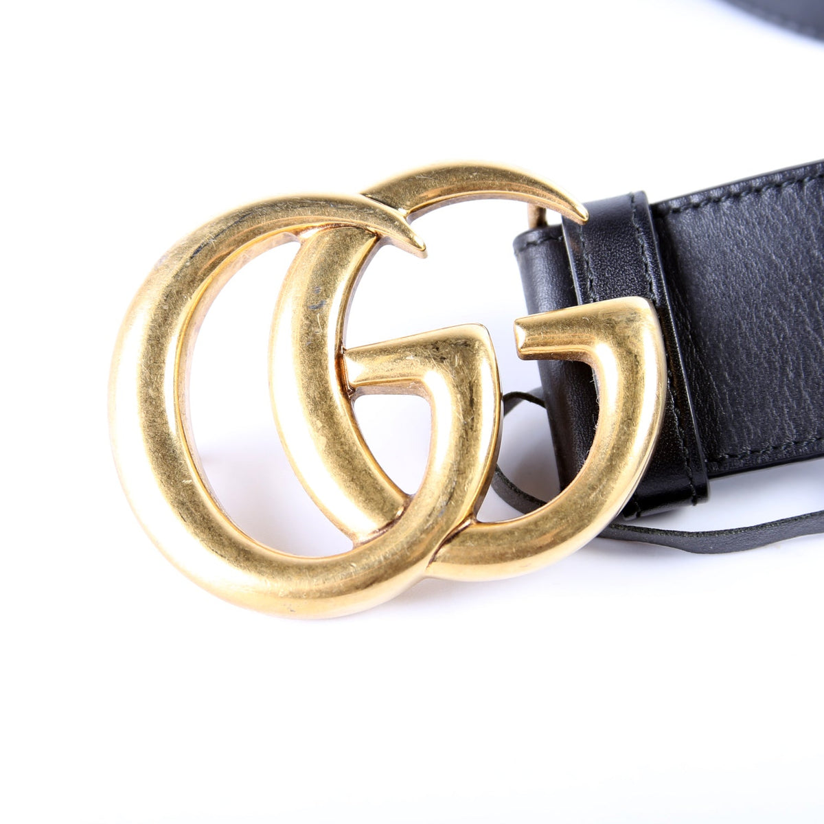 Marmont GG Leather Belt Size /