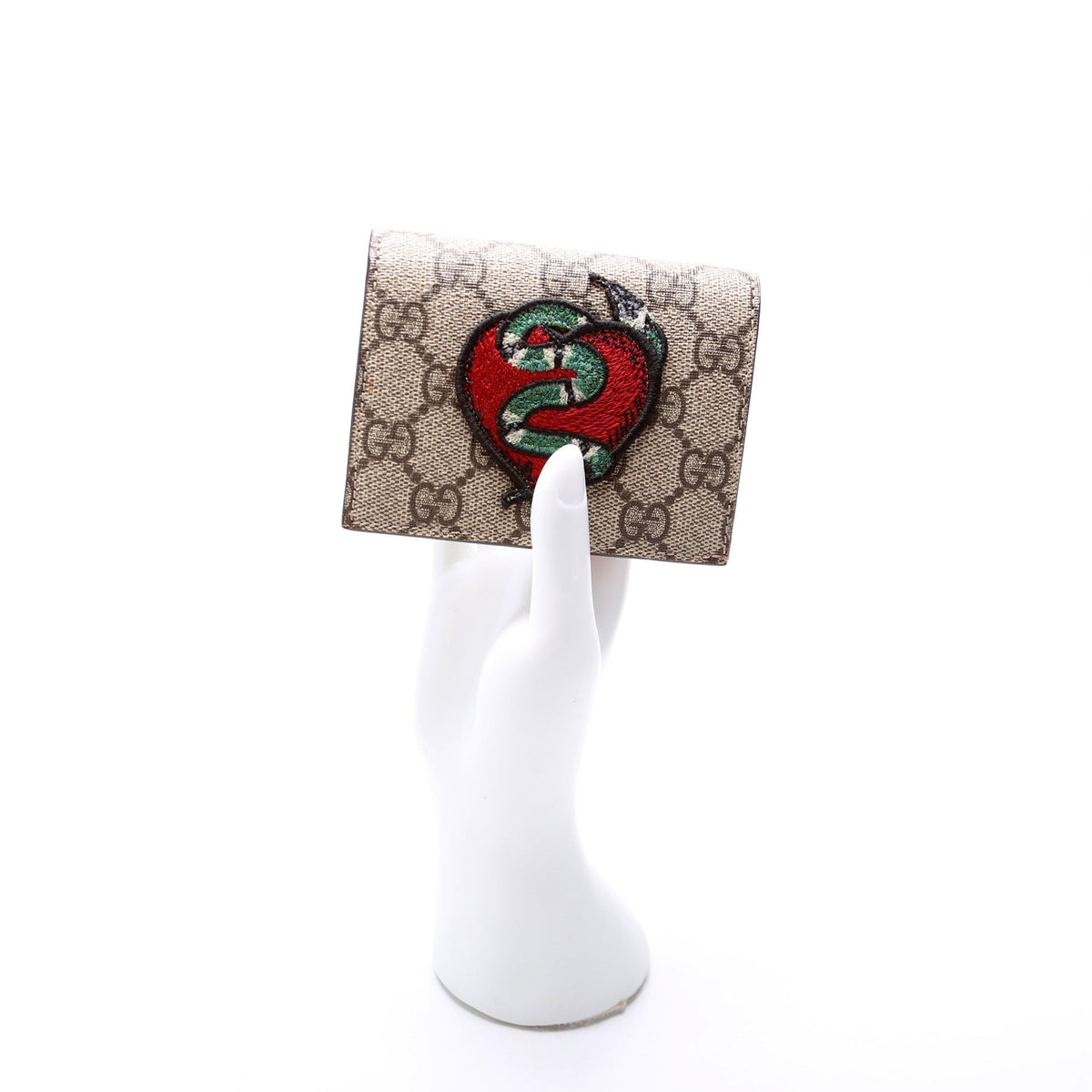 Kingsnake Heart Embroidered Card Case