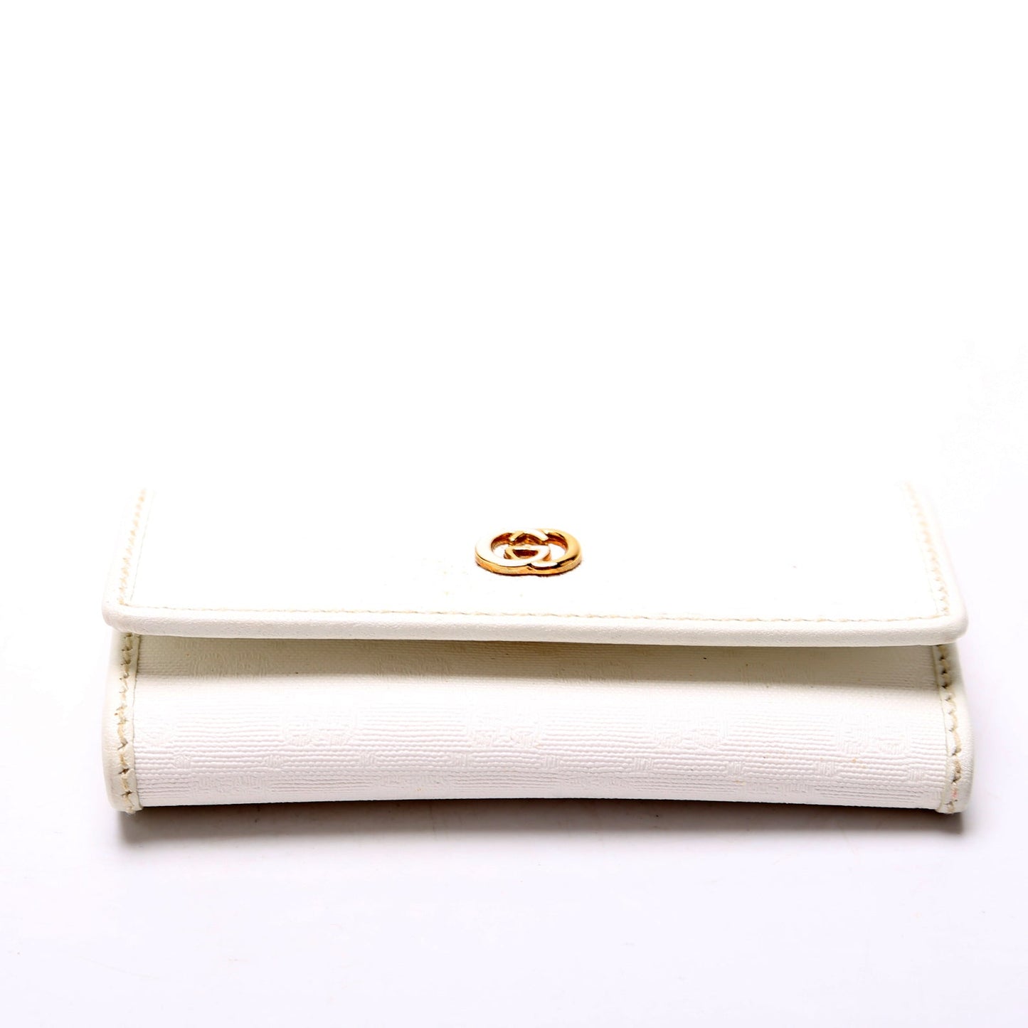 Gucci -- Micro GG Canvas Key Case Vintage