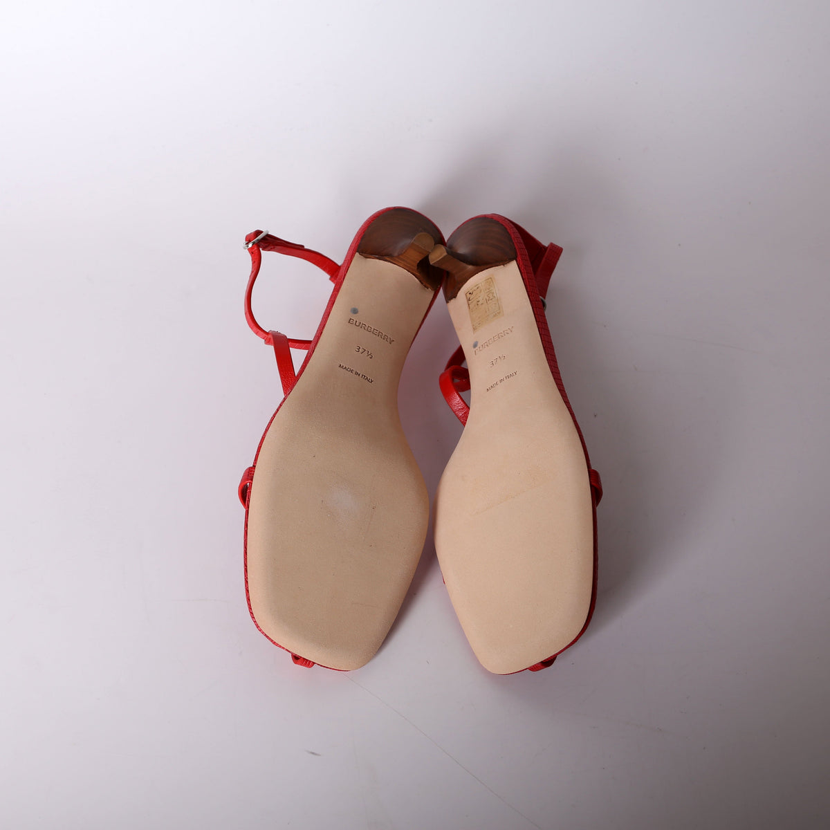 Leather Kitten Heels Size 37.5