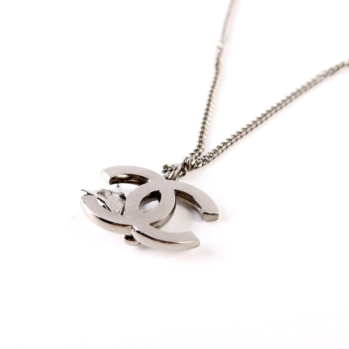 CC Holly Ruthenium Pendant Necklace