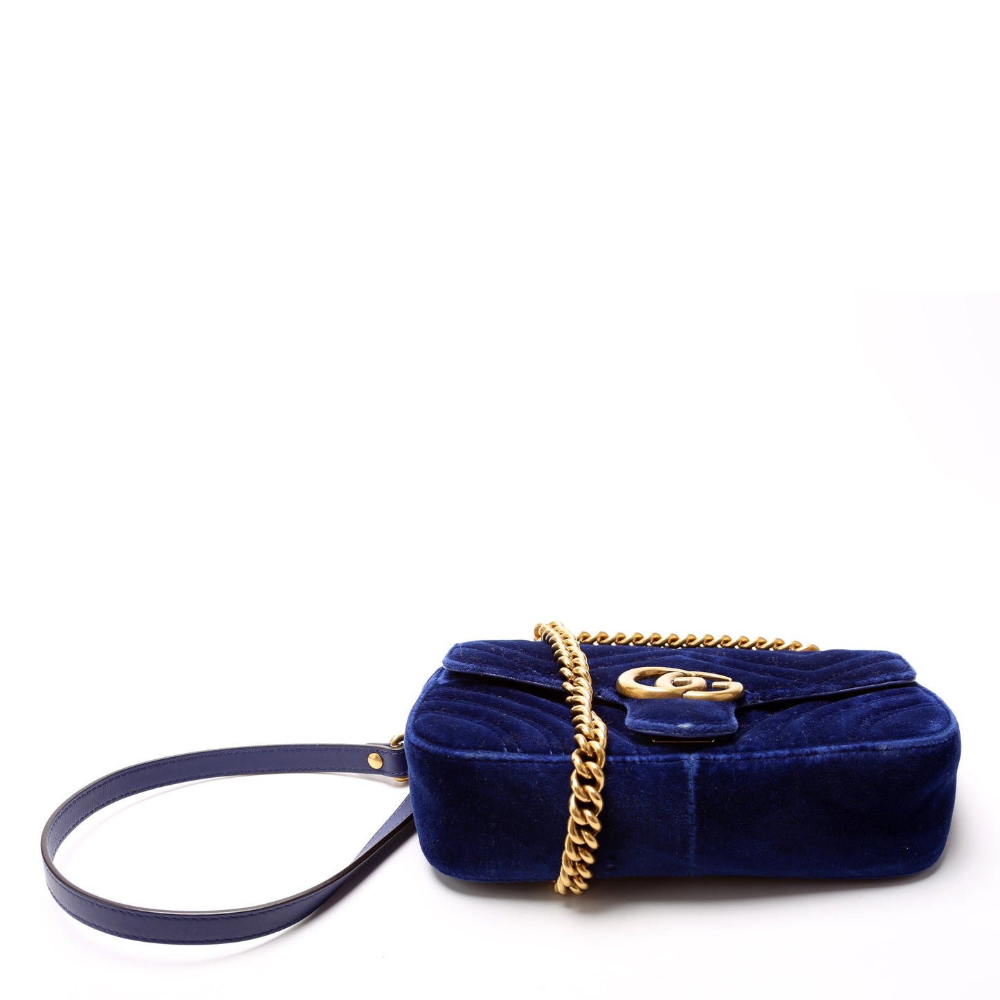 Gucci Marmont Shoulder Mini Velvet Flap