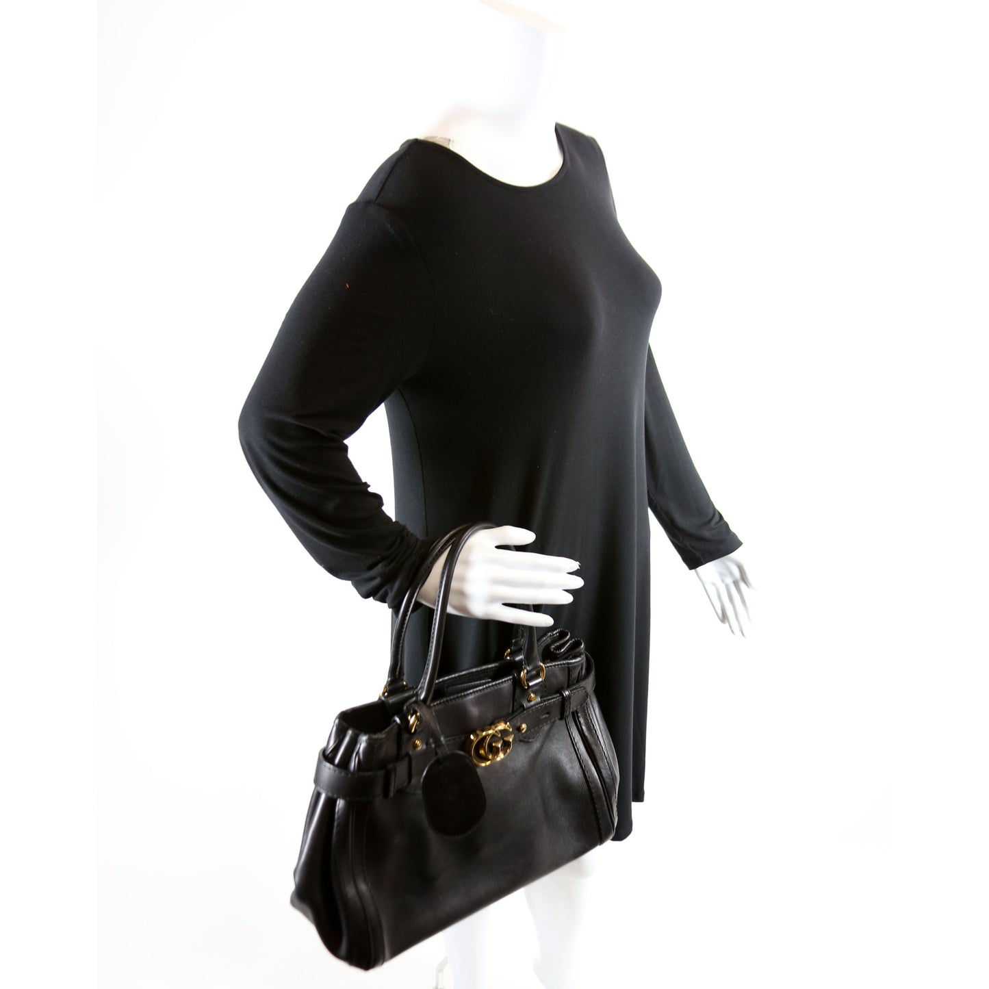 Leather Running Tote Medium