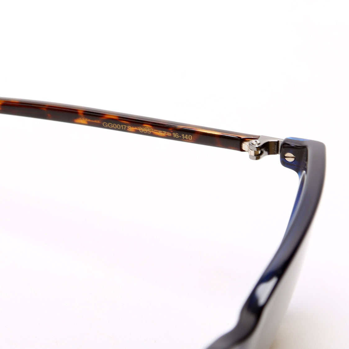 Gucci GGS Wayfarer Sunglasses Navy/Brown