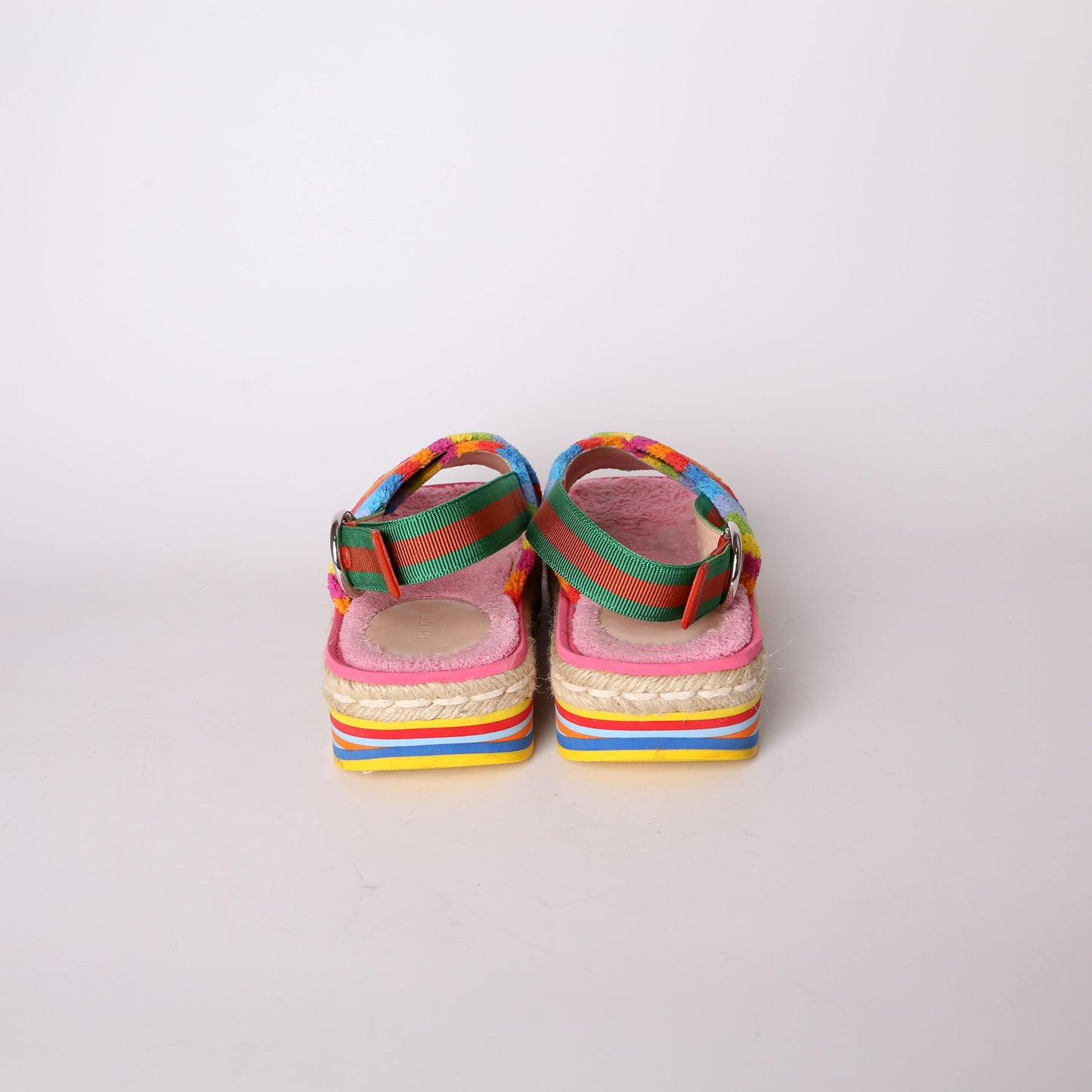 Gucci Terry Cloth Web Espadrilles Size
