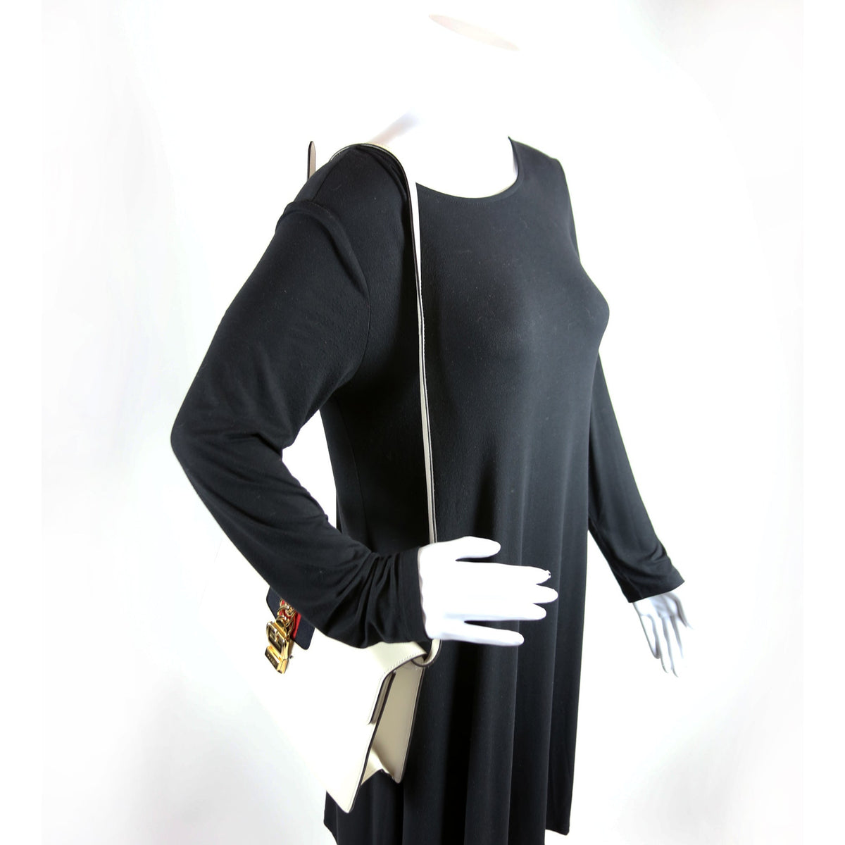 Sylvie Top Handle Medium White