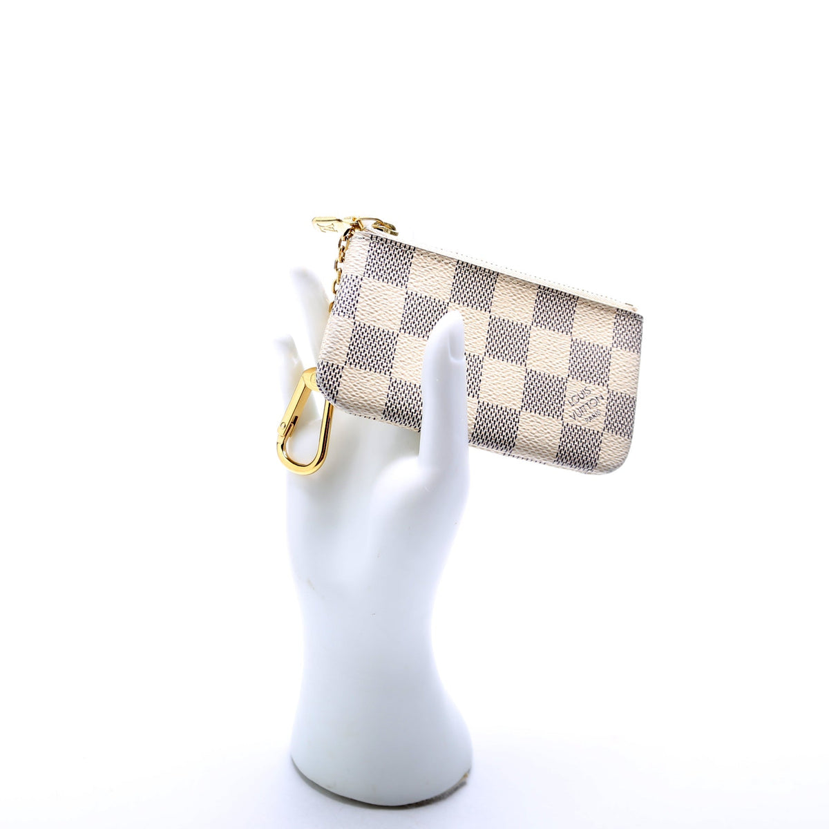 Pochette Cles Damier Azur